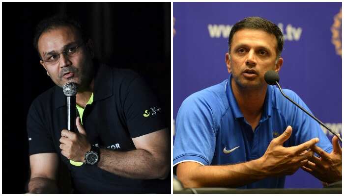 Virender Sehwag recalls Rahul Dravid getting angry with MS Dhoni