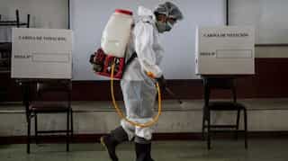 Peru votes amid deadly coronavirus surge