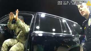 Police officers use excessive force on US army officer of Black-Latino origin