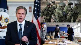 Morning news brief: Russia military filmed near Ukraine border and more