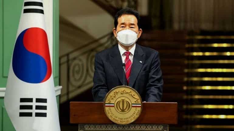 South Korean PM arrives in Iran to help try to revive nuclear deal