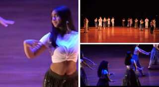 Watch: Ajay Devgn, Kajol's daughter Nysa performs on mom's hit songs at school event