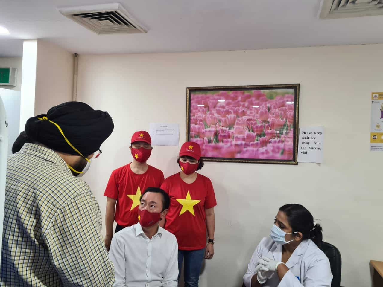 Vietnamese envoy gets first dose of Indian COVID-19 vaccine Covaxin