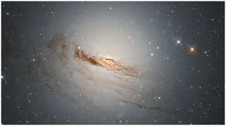 NASA's Hubble telescope clicks haunting image of a dying galaxy