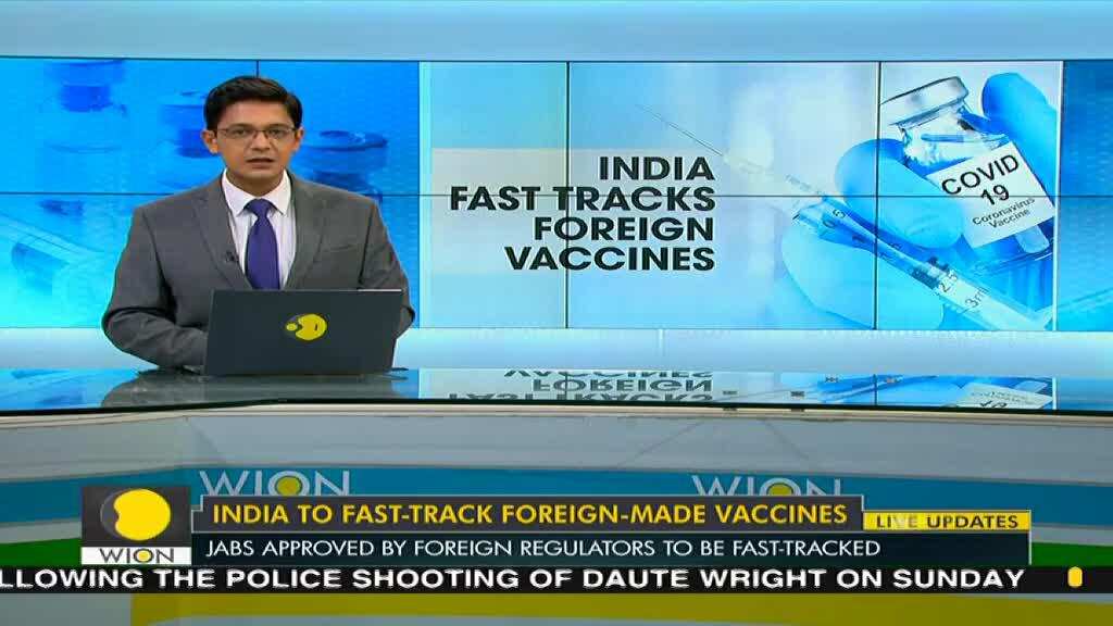 India to fast-track approval for foreign-made COVID-19 vaccines