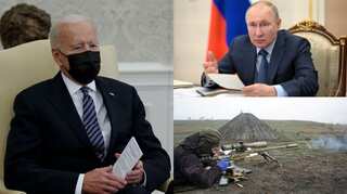 Biden tells Putin to ease tensions on Ukrainian border, proposes summit