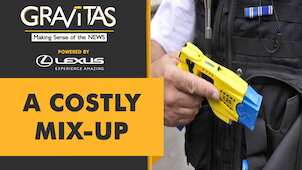 Gravitas: US cop 'mistook' gun for teaser