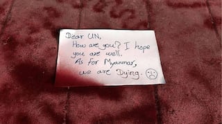 Myanmar activists stage 'bloody' protests against military