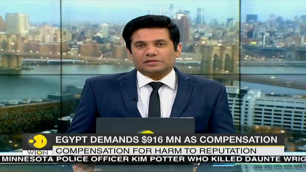 Egypt 'Seizes' Suez megaship, demands nearly $1 billion compensation
