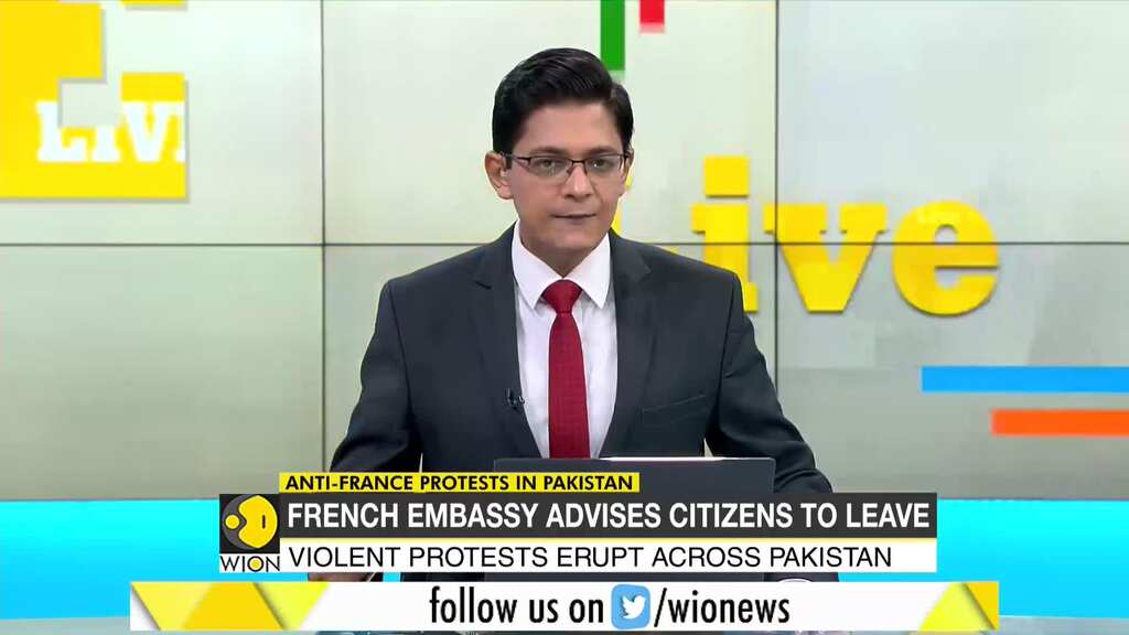 French embassy advises citizens to leave Pakistan after anti-French protests