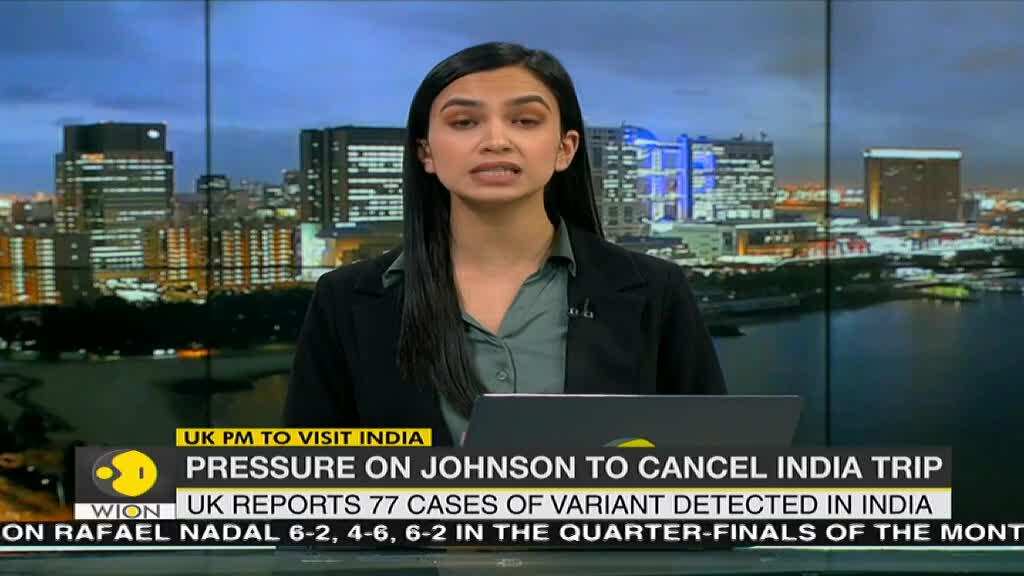Pressure on UK Prime Minister Boris Johnson to cancel the trip to India