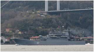 Russia sends two warships to Black Sea amid tensions with Ukraine