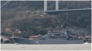 Russia sends two warships to Black Sea amid tensions with Ukraine