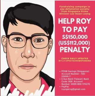 Singapore activist who crowdfunded PM defamation penalty says people contributed to show resistance