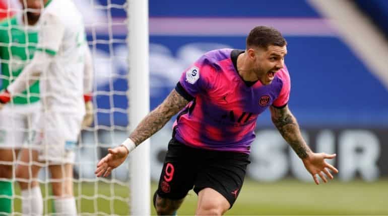 Ligue 1: Last-gasp Icardi goal boosts PSG title bid