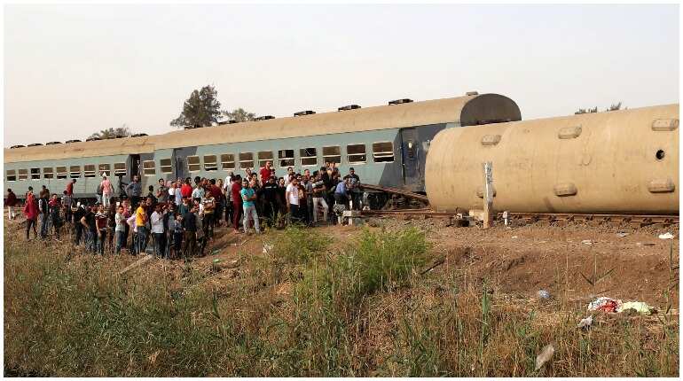 Egypt: Nearly 100 hurt in train accident north of Cairo