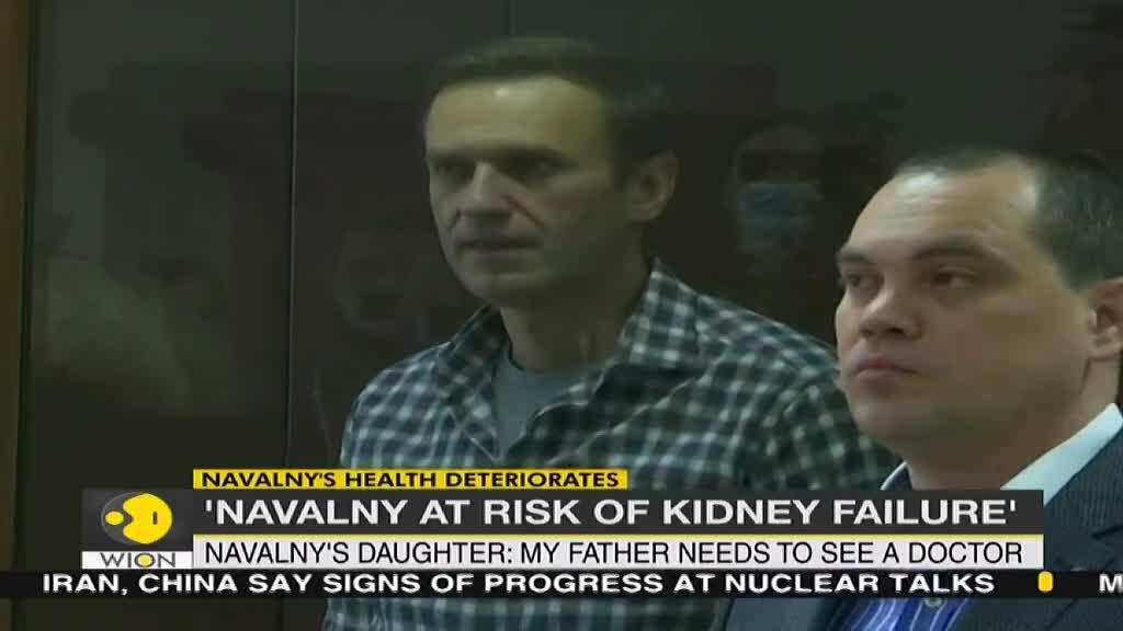 Jailed Kremlin critic Alexey Navalny at growing risk of kidney failure- medics union