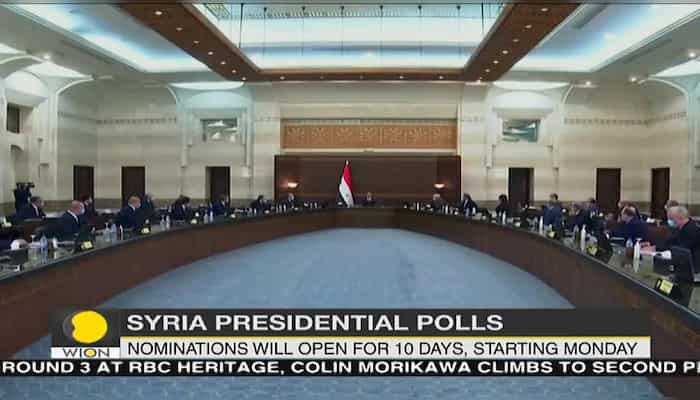 Syrian parliament speaker announces presidential polls