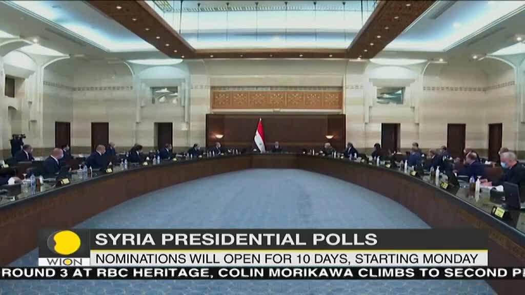 Syrian parliament speaker announces presidential polls