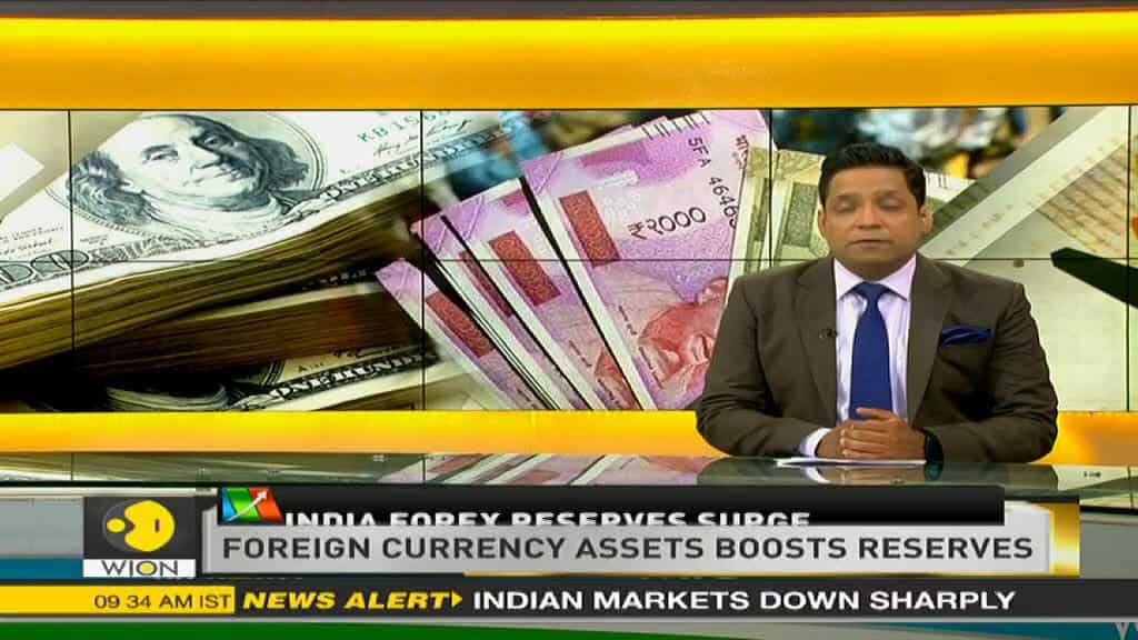 India’s foreign exchange reserves increase by $4.34 billion
