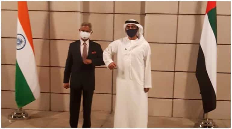 Indian Foreign Minister S Jaishankar arrives in Abu Dhabi Indian Foreign Minister S Jaishankar arrives in Abu Dhabi