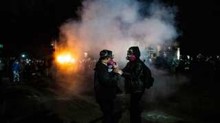 Shots fired at two National Guardsmen after protesters, police clash over Daunte Wright killing
