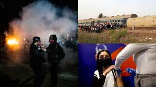 Morning news brief: 11 dead in Egypt train accident, shots fired at two National Guardsmen in Daunte Wright killing and more