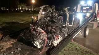 Elon Musk's Tesla says it appears driver was at the wheel in crash
