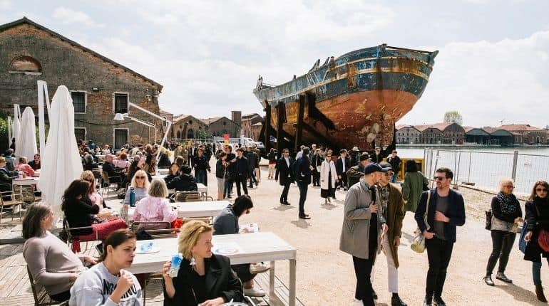 After a tragedy at sea, a wrecked ship becomes a powerful symbol in Italy