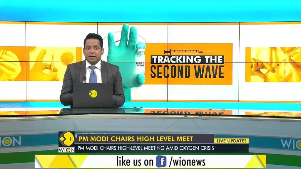 Indian PM Modi chairs high-level meeting amid oxygen crisis