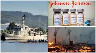 Morning news brief: J&J vaccine in US, Indonesia submarine update, and more
