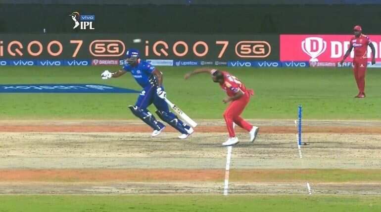 IPL 2021: Kieron Pollard leaves crease before ball being bowled; sparks debate