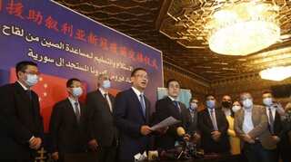 Syria gets donation of 150,000 COVID-19 shots from China