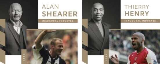 Henry and Shearer inducted into Premier League Hall of Fame