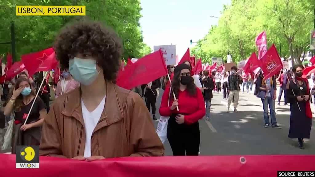 Portugal celebrates 'carnation revolution' with little social distancing