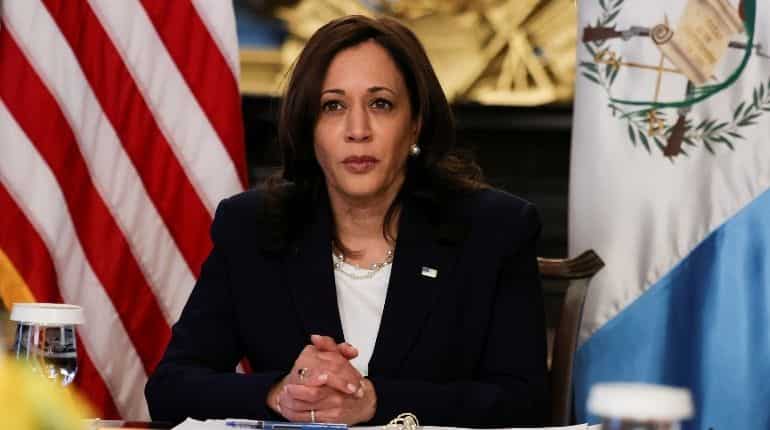 In Mexico, Harris defends against criticism over border