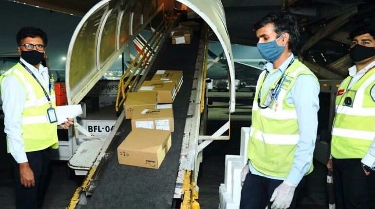 First shipment of UK coronavirus medical aid arrives in India First shipment of UK coronavirus medical aid arrives in India