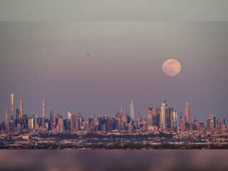 'Pink supermoon' dazzles skies across the globe