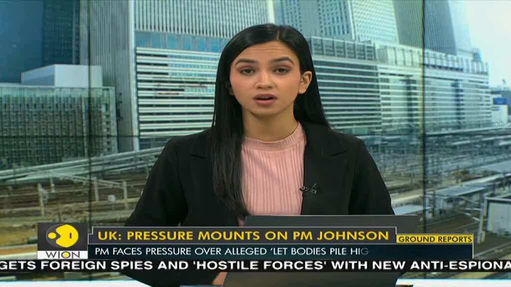 PM Boris Johnson faces pressure over alleged 'Let bodies pile high' remark