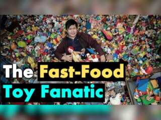 Have you ever seen a super-sized collection of fast-food restaurant toys?