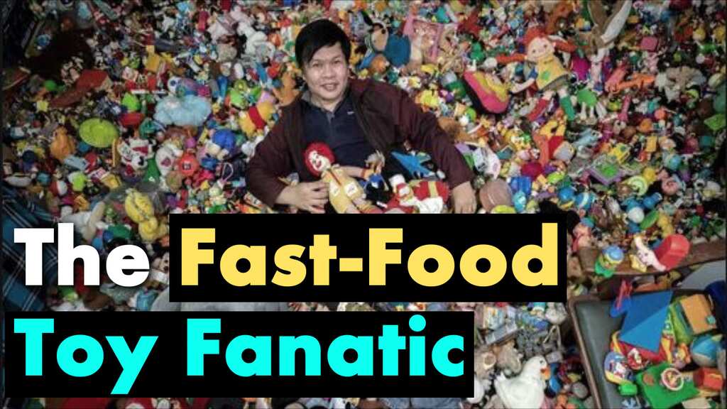Have you ever seen a super-sized collection of fast-food restaurant toys?