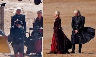 Targaryens are back! New set photos of Matt Smith & Emma D’Arcy from 'House Of The Dragon' filming