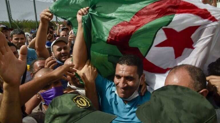 Algeria detains leading opposition figure