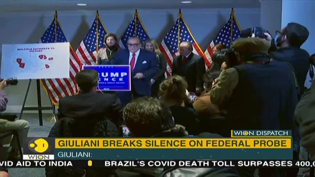 Rudy Guiliani slams ongoing government investigation