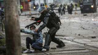 Colombia expels German who took part in anti-govt protests