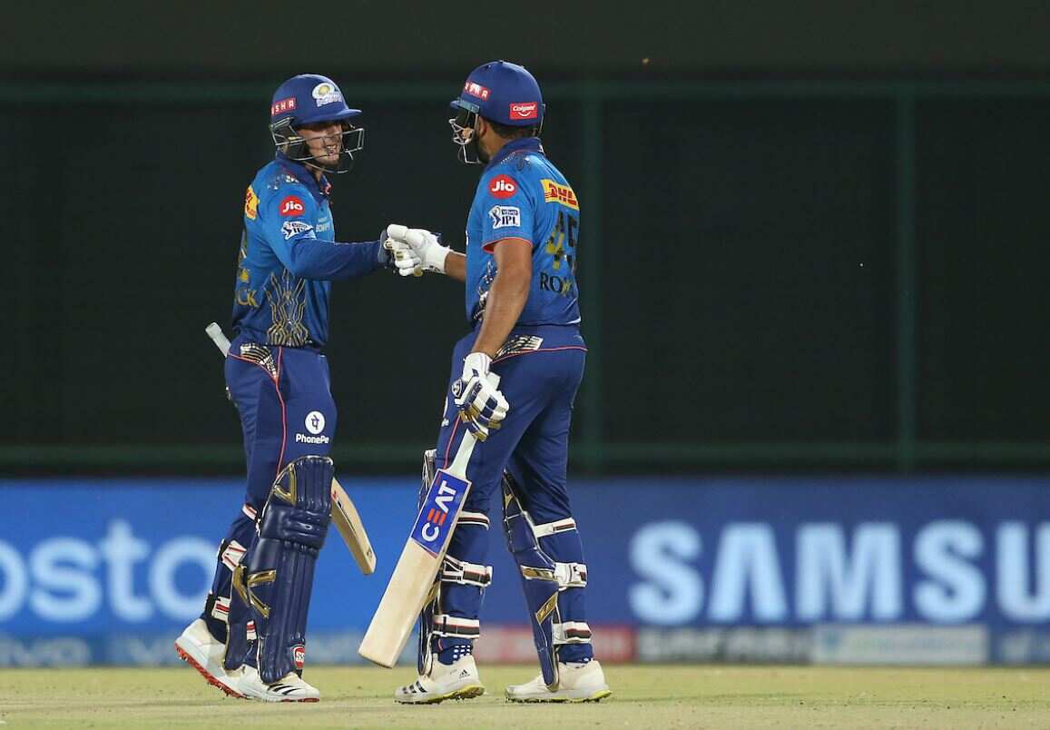 MI start well but CSK strike in succession to put pressure back (Photo: IPL 2021)