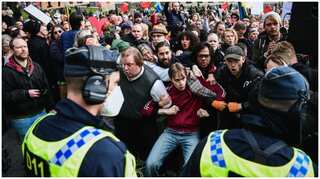 Protests in Finland, Sweden against coronavirus measures
