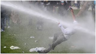 Police break up anti-lockdown party in Brussels