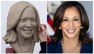 Kamala Harris becomes first US vice president to get a wax figure in Madame Tussauds