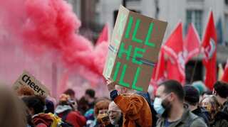 Nine arrested in London protests against greater police powers